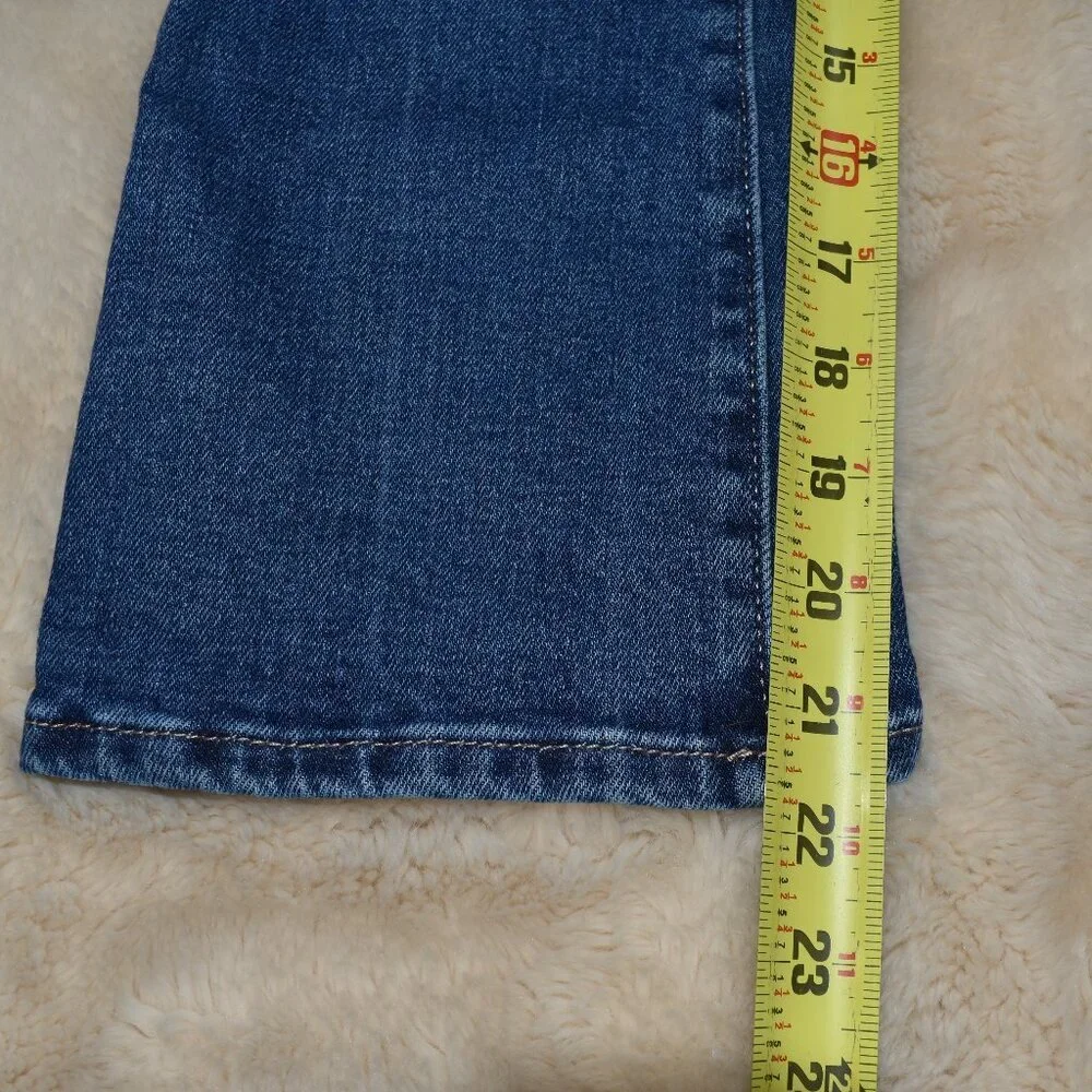Girls Old Navy Highrise Flare Jeans Size 8 Blue